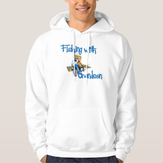 Fischerei mit Grandson Shirt (Vorderseite)