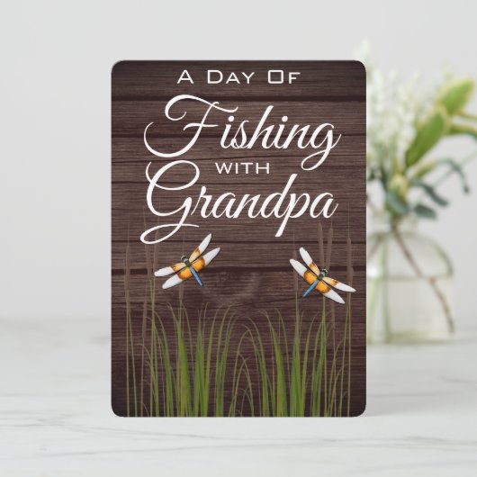 Fischerei mit Großer Einladung (Stehend Vorderseite)