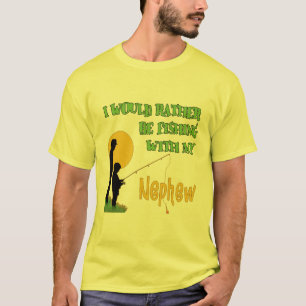 Fischerei mit meinem Neffeen T-Shirt