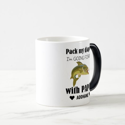 Fischerei mit Papou Verwandlungstasse (VorderseiteRechts)