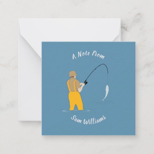 Fischerei Mitteilungskarte (Vorderseite)