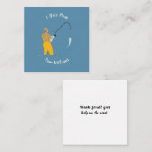 Fischerei Mitteilungskarte (Vorne/Hinten)