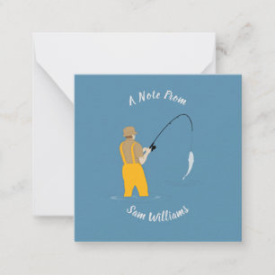 Fischerei Mitteilungskarte