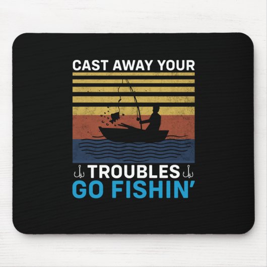 Fischerei Mousepad (Vorne)