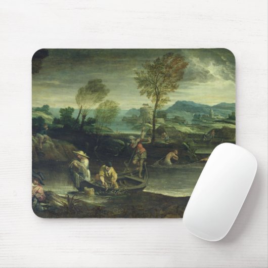 Fischerei Mousepad (Mit Mouse)