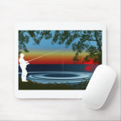 Fischerei Mousepad (Mit Mouse)