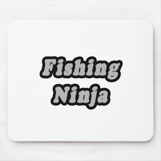 Fischerei Ninja Mousepad (Vorne)