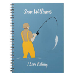 Fischerei Notizblock