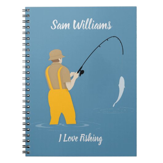 Fischerei Notizblock (Vorderseite)