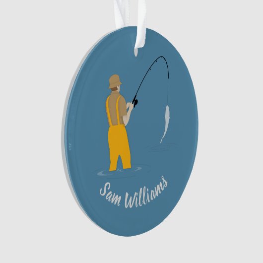 Fischerei Ornament (Vorderseite)