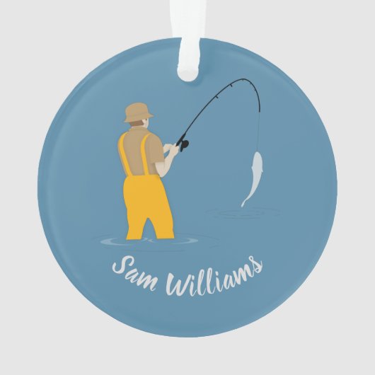 Fischerei Ornament (Rückseite)