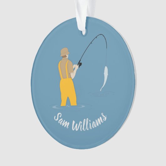 Fischerei Ornament (Vorderseite)