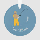 Fischerei Ornament (Vorderseite)