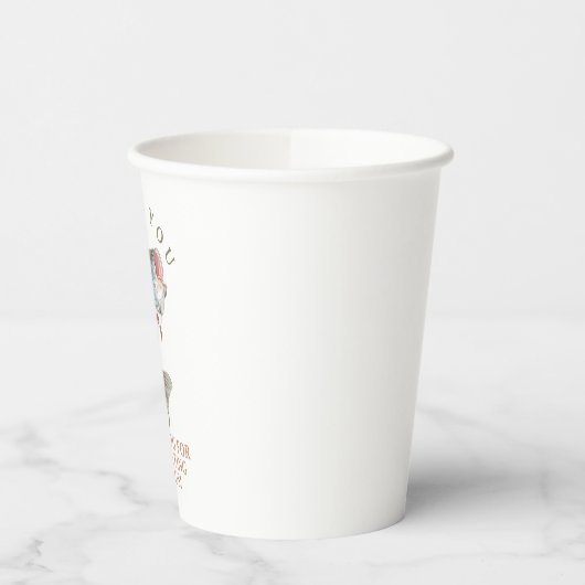 Fischerei Pappbecher (Links)