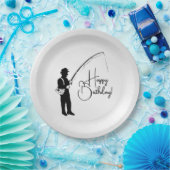 Fischerei Pappteller (Party)