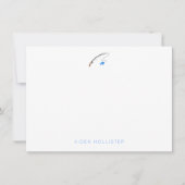 Fischerei - Personalisierte Mitteilungskarten (Vorderseite)