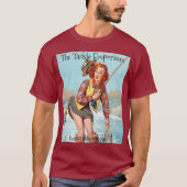 Fischerei-Pinup T-Shirt (Vorderseite)