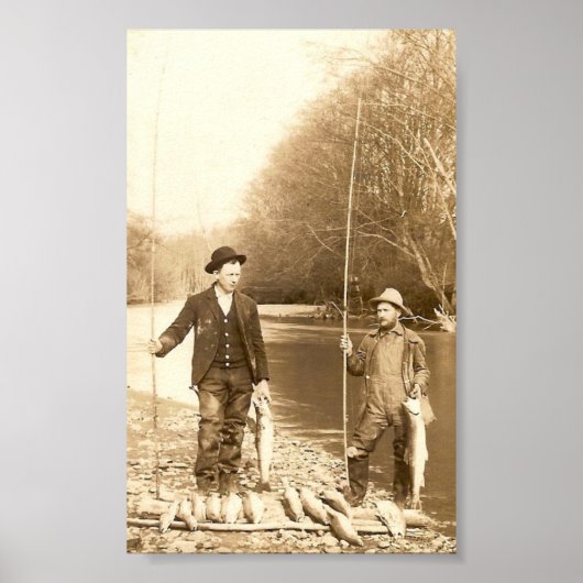 Fischerei Poster (Vorne)