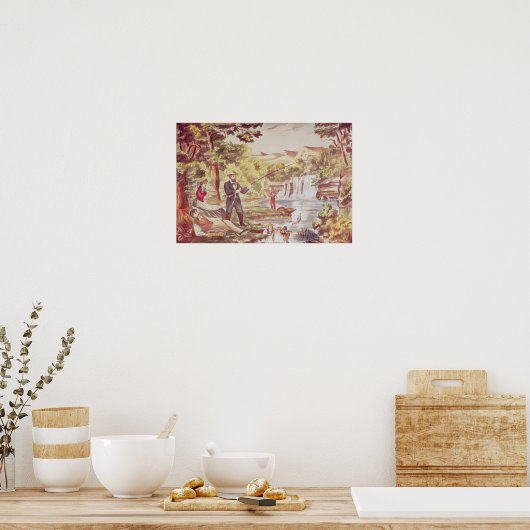 Fischerei Poster (Küche)