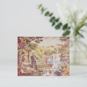 Fischerei Postkarte (Stehend Vorderseite)