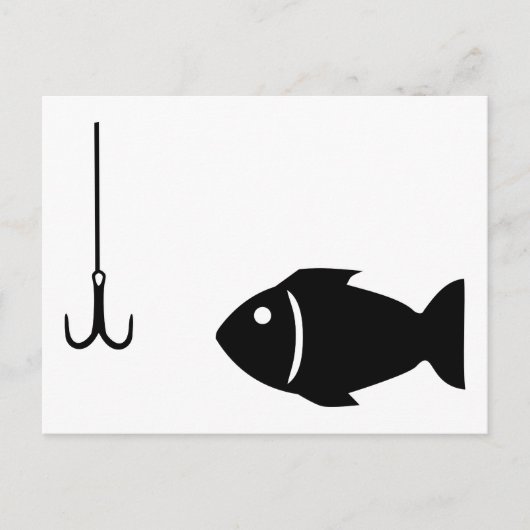 Fischerei Postkarte (Vorderseite)