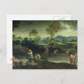 Fischerei Postkarte (Vorne/Hinten)