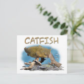 Fischerei Postkarte (Stehend Vorderseite)