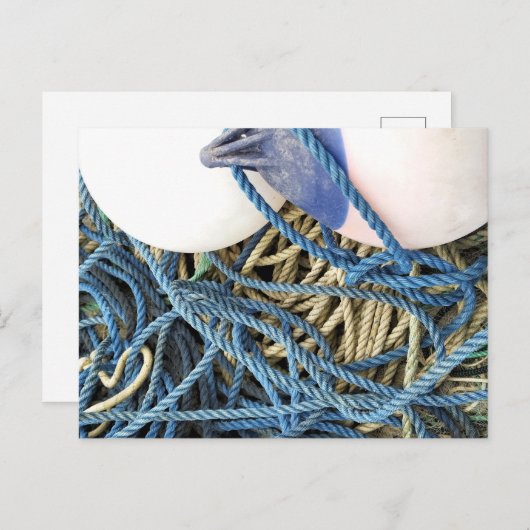 FISCHEREI POSTKARTE (Vorne/Hinten)