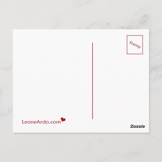 Fischerei Postkarte (Rückseite)