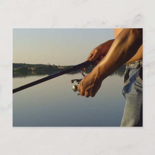 Fischerei Postkarte (Vorderseite)