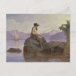 Fischerei Postkarte