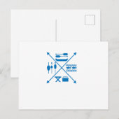 Fischerei Postkarte (Vorne/Hinten)