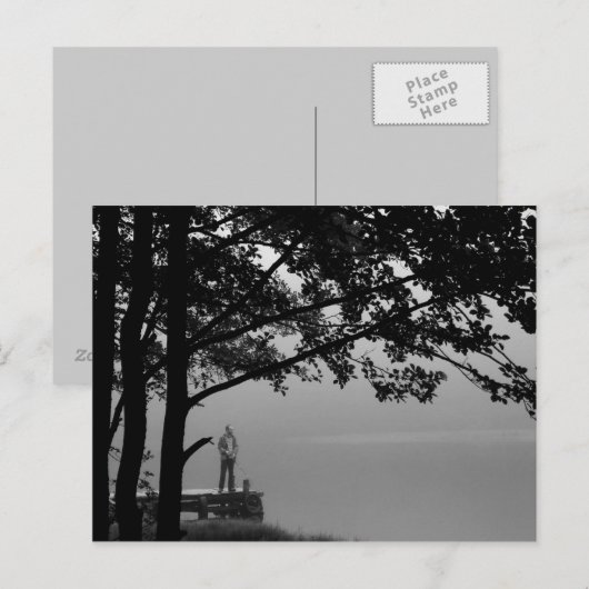 Fischerei Postkarte (Vorne/Hinten)