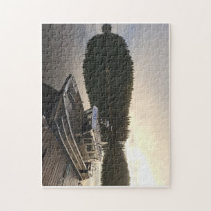 Fischerei-Rätselboot Puzzle