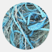 FISCHEREI RUNDER AUFKLEBER (Vorderseite)