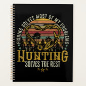 Fischerei & Schattenjäger Antlerelch, Hirschjagd Planer (Vorderseite)