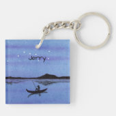 Fischerei Schlüsselanhänger (Rückseite)