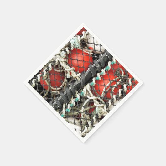 FISCHEREI SERVIETTE (Ecke)