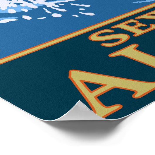 Fischerei - Seward, Alaska Poster (Ecke)