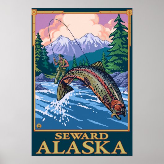 Fischerei - Seward, Alaska Poster (Vorne)