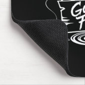Fischerei-Shirt für Angelfreunde oder Fischer-Gesc Mousepad (Ecke)