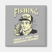 Fischerei: Sport fördert das Trinken Magnet (Vorne)