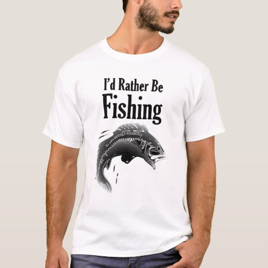 Fischerei statt Fisch T-Shirt (Vorderseite)
