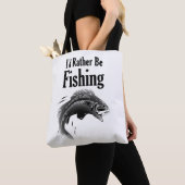 Fischerei statt Fisch Tasche (Von Nahem)