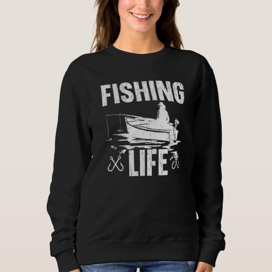 Fischerei Sweatshirt (Vorderseite)