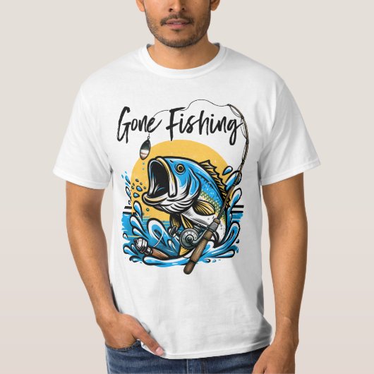 Fischerei T-Shirt (Vorderseite)