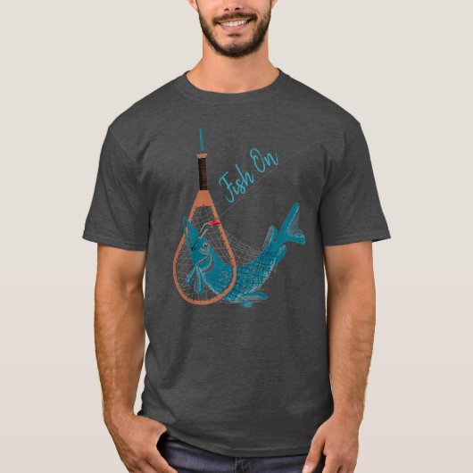 Fischerei T-Shirt (Vorderseite)