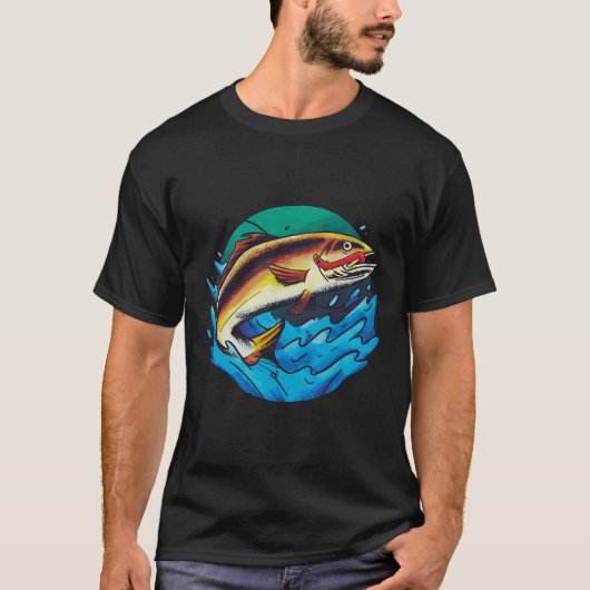 Fischerei T-Shirt (Vorderseite)