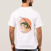 Fischerei T-Shirt (Rückseite)