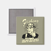 Fischerei: Thru Seine Fliege Magnet (Vorderseite/Rückseite)